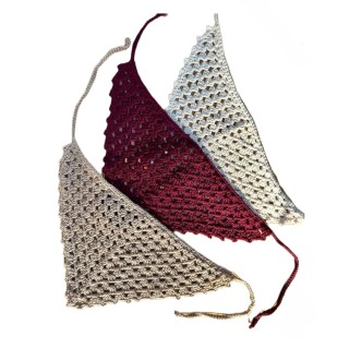 اسکارف قلاب بافی کدPj34