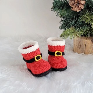 پاپوش بچه مدل کریسمس