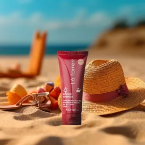 کرم ضد آفتاب رنگی لافارر SPF40 رنگ متوسط مناسب پوست چرب و مستعد آکنه