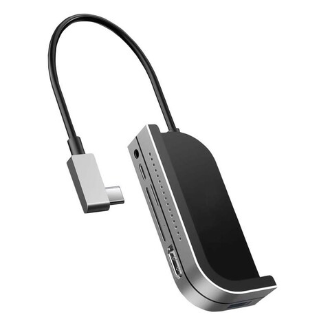 هاب 6 پورت USB-C باسئوس مدل CAHUB-WJ0G مناسب مک بوک