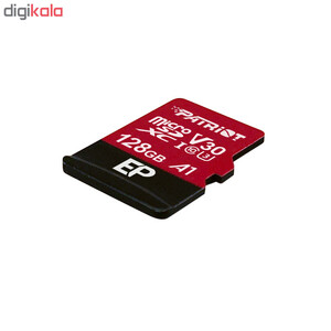 کارت حافظه microSDXC پتریوت مدل EP -V30 A1 ظرفیت 128 گیگابایت به همراه آداپتور