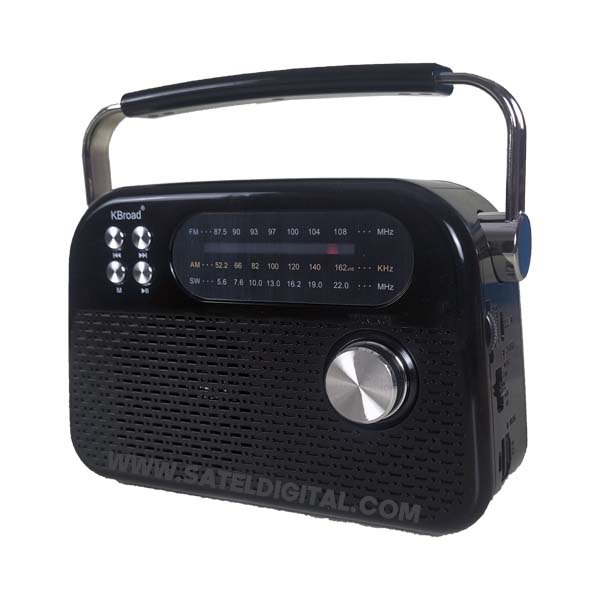 رادیو سه موج و اسپیکر بلوتوث  KBroad مدل KTF-2026