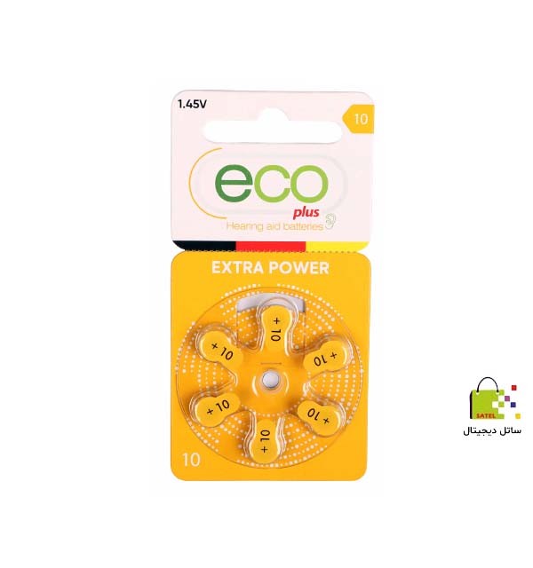 مشخصات باتری سمعک اکو 10 - اصلی