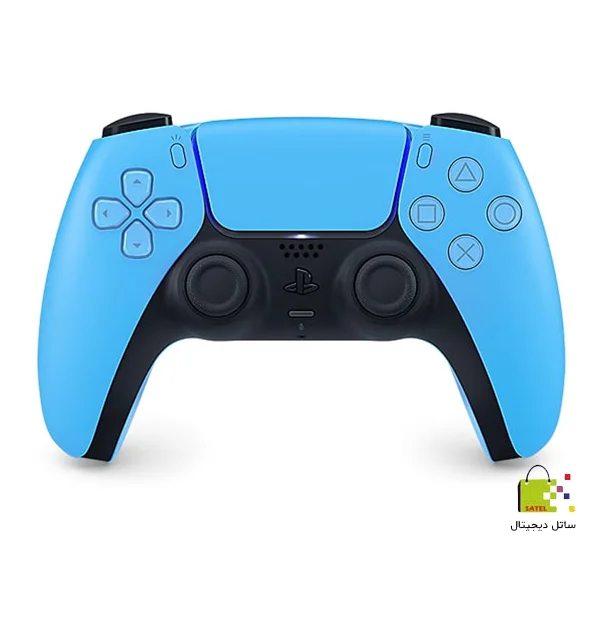 دسته PS5 دوال سنس | اصلی | آکبند | رنگ آبی Starlight Blue