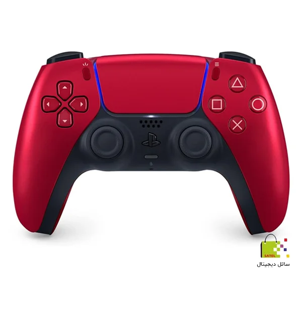دسته PS5 دوال سنس | اصلی | آکبند | رنگ قرمز متالیک Volcanic Red