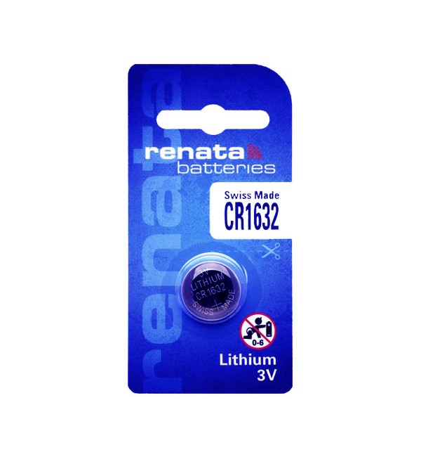 مشخصات باتری سکه ای رناتا  Renata CR1632 - اصلی
