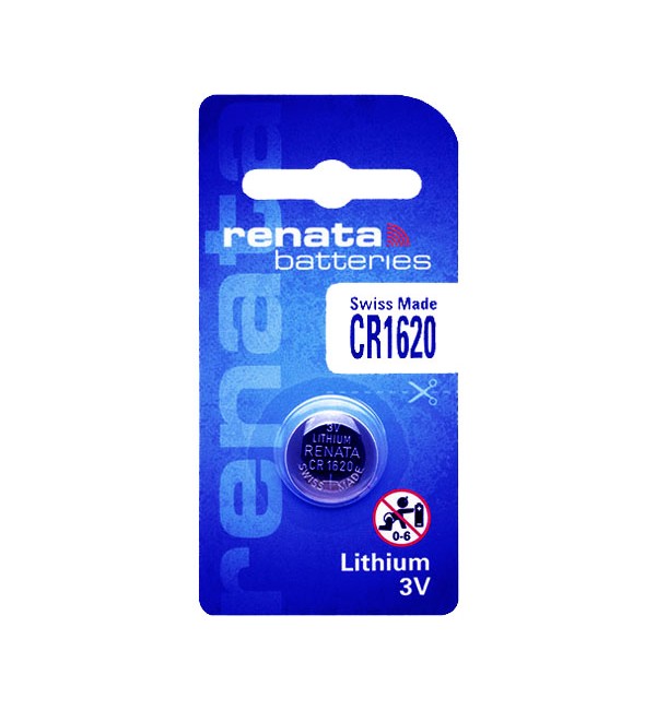 مشخصات باتری سکه ای رناتا Renata CR1620 - اصلی
