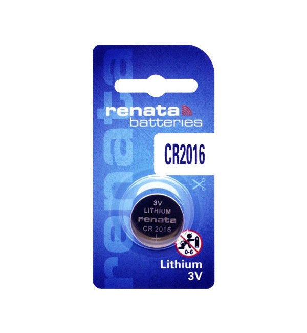 مشخصات باتری سکه ای رناتا Renata CR2016 - اصلی