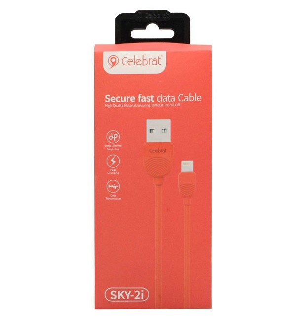 کابل شارژ لایتنینگ آیفون سلبریت مدل SKY-2i