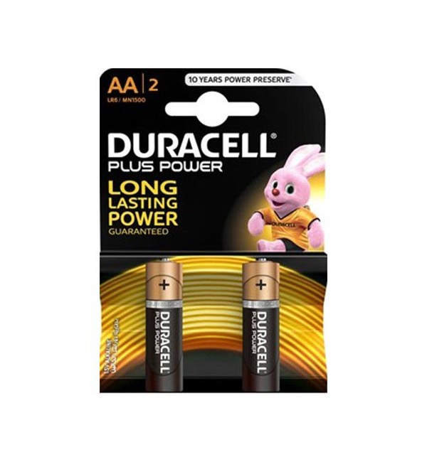 باتری قلمی دوراسل مدل Plus Power Duralock بسته 2 عددی