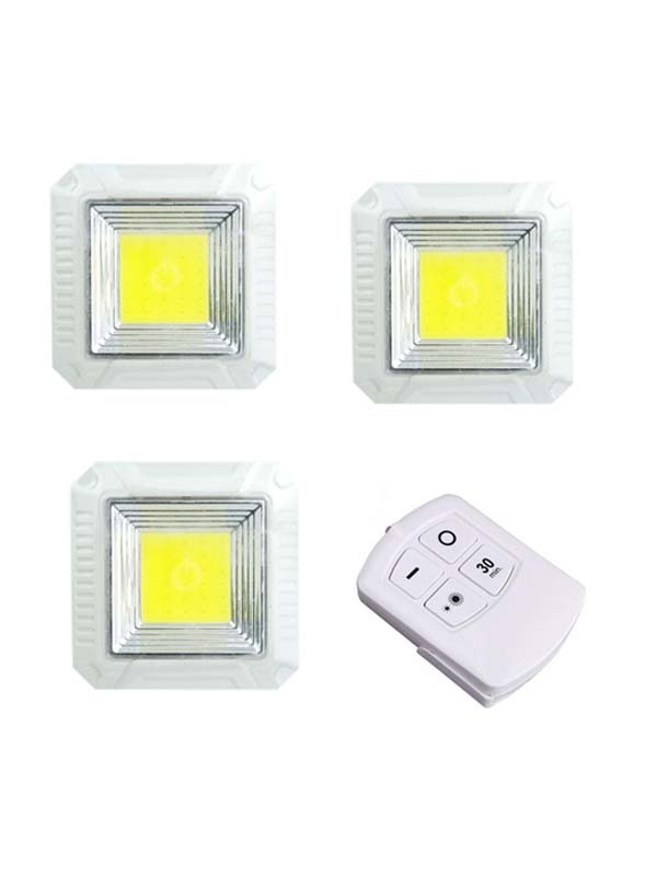 چراغ کمپی سه تایی ریموت دار | به همراه ویدیو محصول