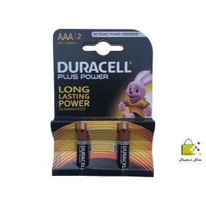 باتری نیم قلمی دوراسل مدل Plus Power Duralock سایز AAA