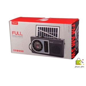 رادیو سه موج و اسپیکربلوتوث شارژی KBroad KTF-2207 با ساعت عقربه ای