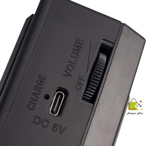 رادیو سه موج و اسپیکربلوتوث شارژی KBroad KTF-2207 با ساعت عقربه ای