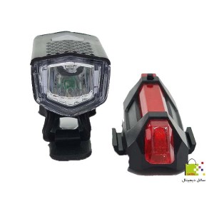 چراغ جلو و عقب دوچرخه مدل 2206