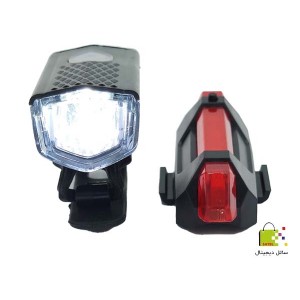 چراغ جلو و عقب دوچرخه مدل 2206