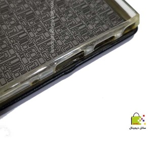 کیف کلاسوری طرح چرم سامسونگ Note 10 Plus