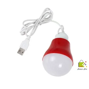 لامپ LED حبابی آویز دار USB دی‌نت D-NET