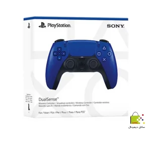 دسته PS5 دوال سنس | رنگ آبی متالیک Cobalt Blue