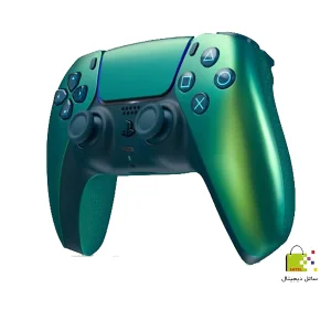 دسته PS5 دوال سنس | رنگ سبز متالیک Chroma Teal