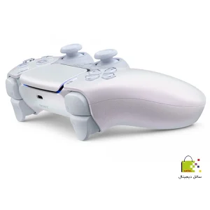 دسته PS5 دوال سنس | رنگ سفید مرواریدی chroma pearl