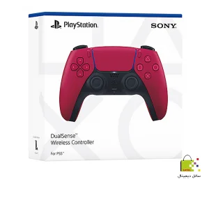 دسته PS5 دوال سنس | رنگ قرمز Cosmic Red