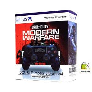 دسته PS4 طرح Call of Duty Modern Warfare آبی