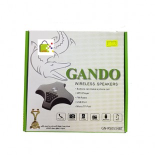 اسپیکر بلوتوث گاندو مدل GANDO GN-RS0534BT