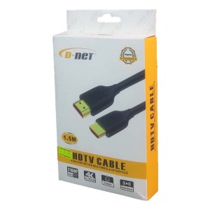 کابل رابط HDMI برند D-net طول 1.5 متر HDTV