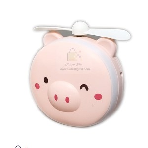 پنکه دستی آینه و رینگ لایت دار | به همراه ویدیو