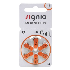 مشخصات باتری سمعک سیگنیا 13 - اصلی