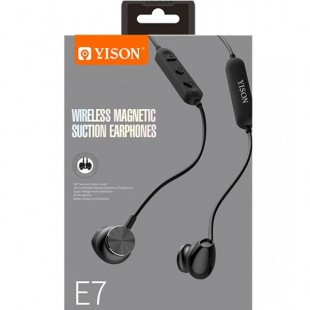 هدفون وایرلس وایسون مدل Yison wireless magnetic suction Earphone E7