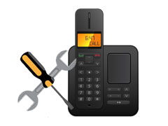 تعمیر تلفن بی سیم و ثابت