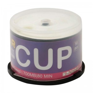 سی دی خام کاپ مدل CD-R بسته ی 50 عددی