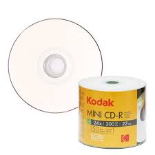 مینی سی دی خام کداک پرینتیبل مدل MINI CD-R بسته 50 عددی