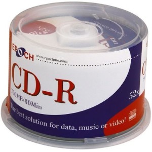 سی دی خام ایپاک مدل CD-R بسته 50 عددی