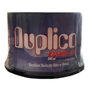 دی وی دی خام داپلیکو  پرینتیبل مدل DVD-R بسته 50 عددی