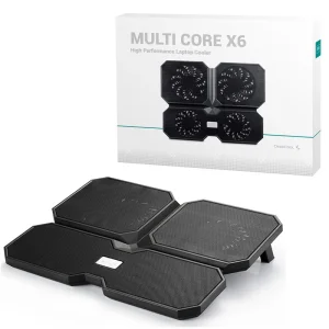 پایه خنک کننده/فن لپ تاپ دیپ کول مدل multi core x6