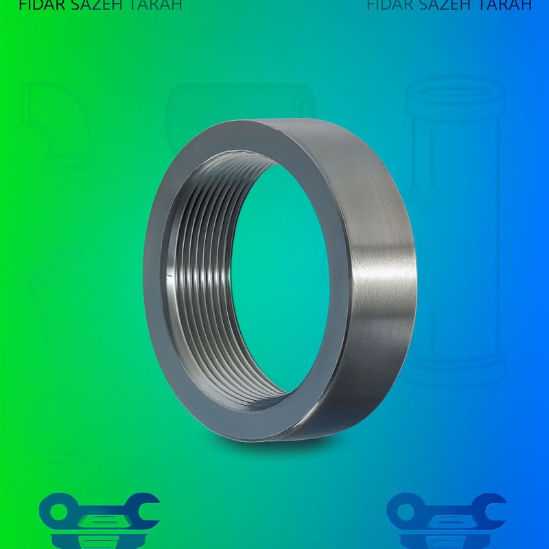 نیم بوشن A182 F304/304L استنلس استیل دنده کلاس 3000