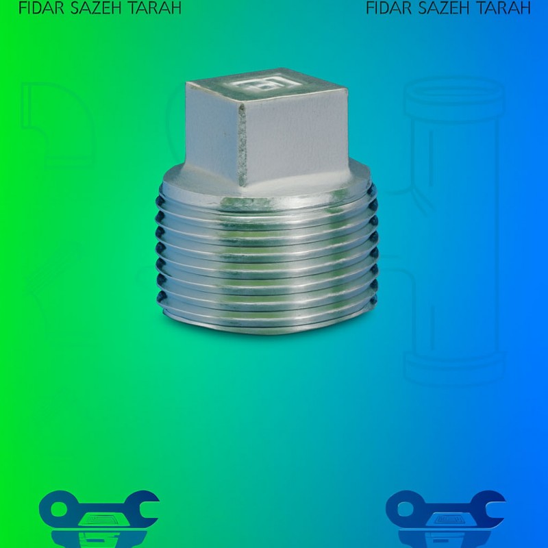 درپوش داخل دنده A182 F304/304L استنلس استیل دنده کلاس 3000
