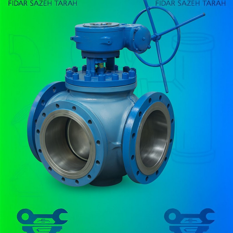 شیر توپی نوع سه راهی Material