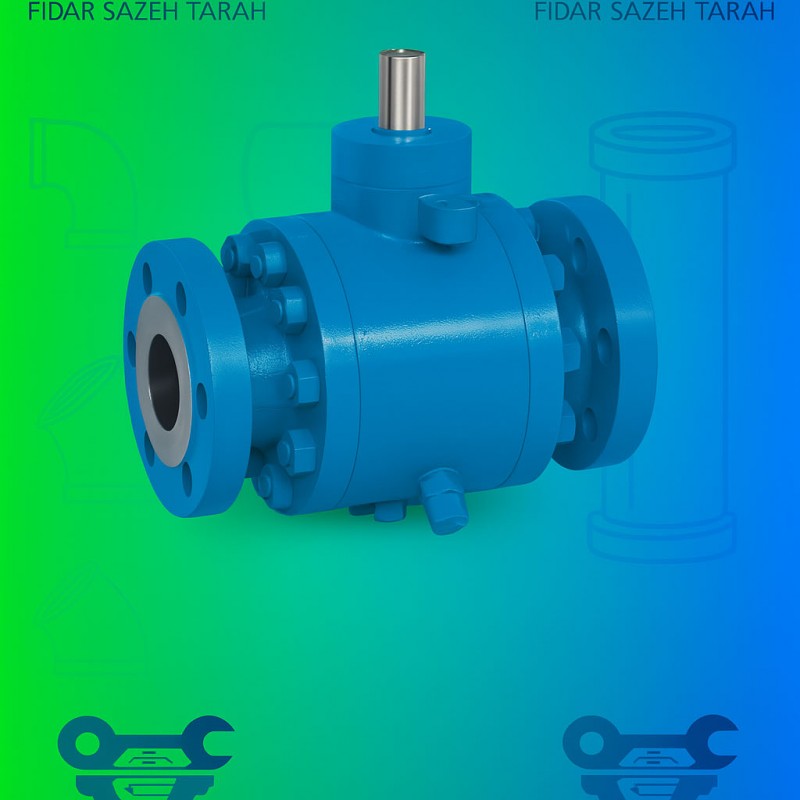 شیر توپی استیل Forged (Q 47 Type)