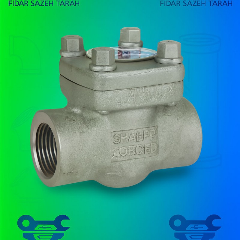 شیر یکطرفه S.W Wing (NPT) کلاس 800 (PN14.0)