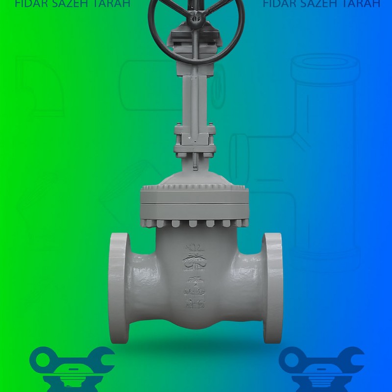 شیر کشویی کربن استیل کلاس (pressure seal) کلاس 2500Lb