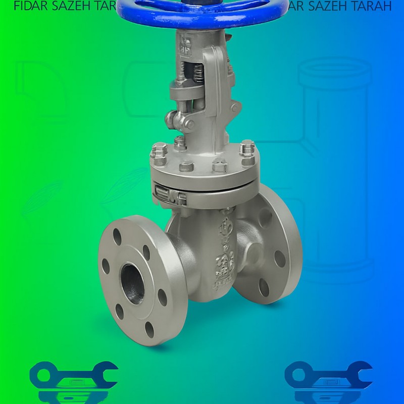 شیر کشویی کربن استیل کلاس 300Lb