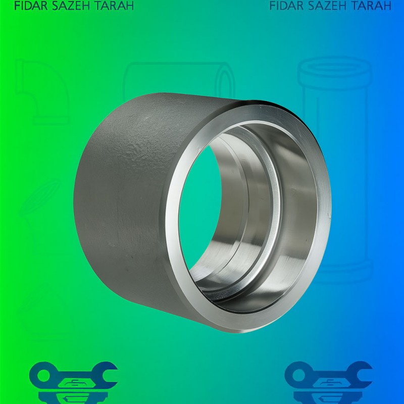 بوشن فولادی A105 ساکت استاندارد ASME B16-11 کلاس 3000