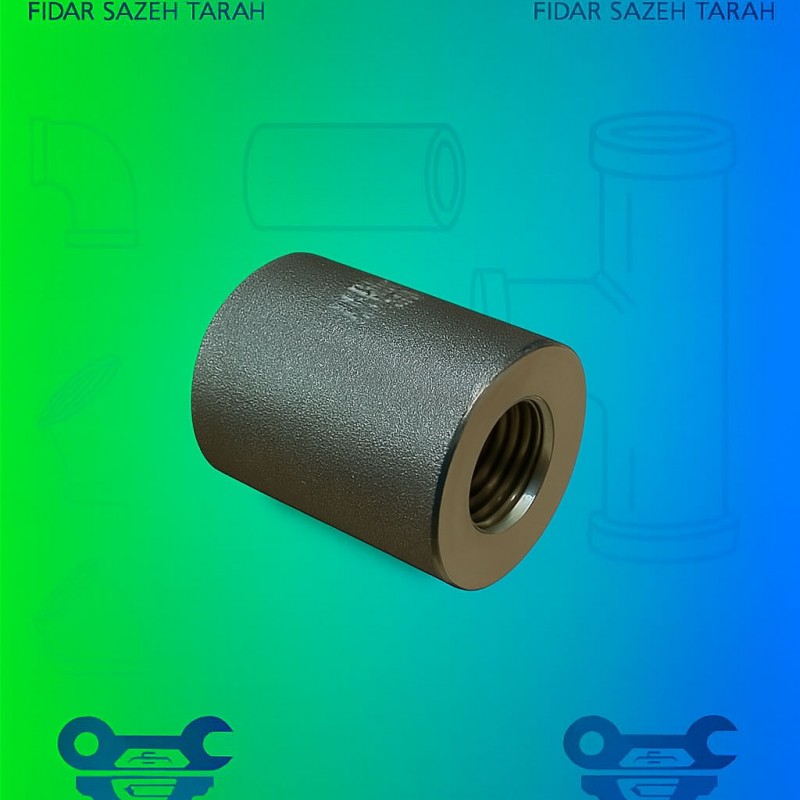 بوشن تبدیلی فولادی A105 ساکت استاندارد ASME B16-11 کلاس 3000