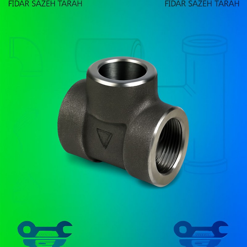 سه راه A182 F316/316L استنلس استیل ساکت کلاس 3000