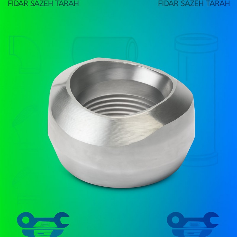 اتصال گیرنده تردولت فولادی A105 دنده استاندارد ASME B16-11 کلاس 3000
