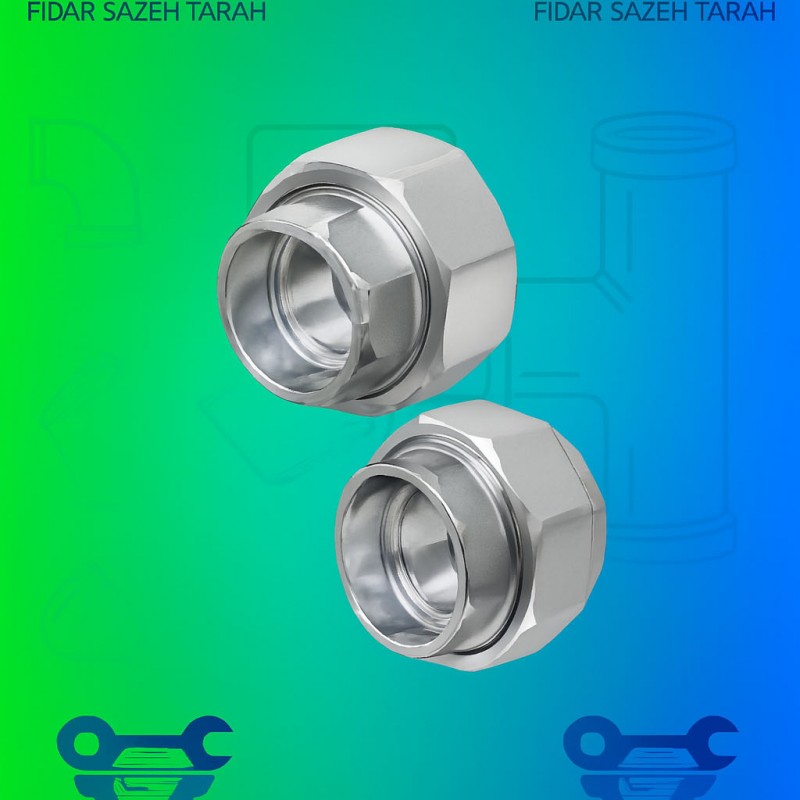 مهره ماسوره A182 F304/304L استنلس استیل دنده کلاس 3000